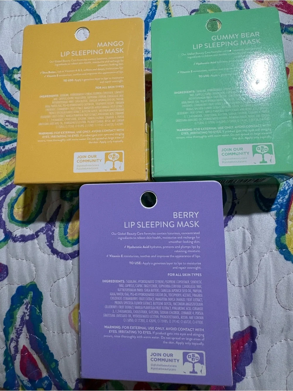 GlobalBeautyCare Berry Lip Sleeping Mask - Purple